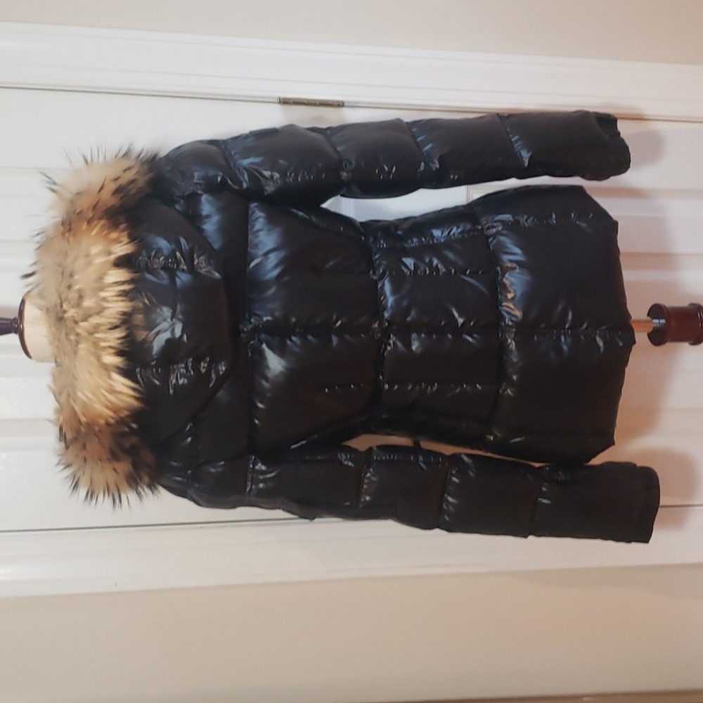 SAM. "Blake" Down Puffer Jacket with Real Fox Fur Hood || NWOT || Size Medium - Picture 3 of 15